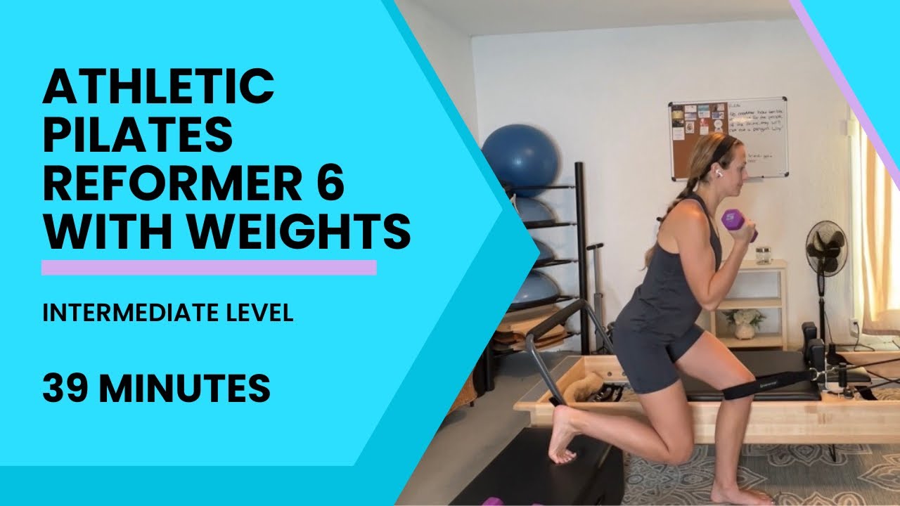 Атлетический пилатес на тренажере Reformer 6 | Средний уровень | 39 минут