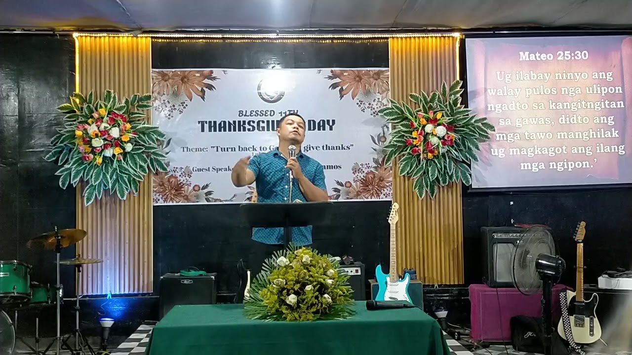 MAGPADAYON SAMTANG DUNA PAY KINABUHI (Matt.25:14-30) | Pastor Junas | Bohol Ministry 
