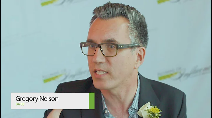Alumni of Influence interview: Gregory Nelson (BA88)
