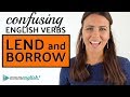 Confusing English Verbs | LEND & BORROW