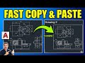 AutoCAD Copy Object and Block one File to other File | AutoCAD Copy Paste Drawing