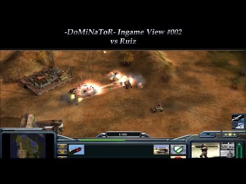 [C&C Zero Hour -DoMiNaToR- Ingame View #002] vs Ruiz