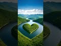 (NATURE OF USA) design of Heart Lake  #ishwarpoonmagar #heart #lake #ishwarpoonmagar #nature #usa