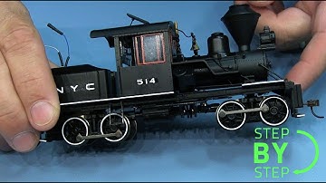 DCCTRAIN Decoder Installation Part 1 Bachmann Spectrum On30 Heisler ESU loksound V4 Micro