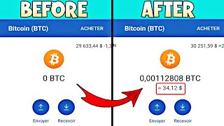 الربح من الانترنت ⇚ 34$ دولار من عملة البيتكوين مجانا بدون رأس مال Free Bitcoin