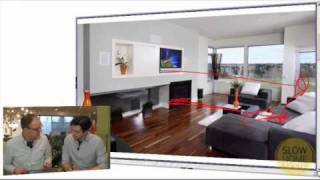 How to Manage Fireplaces and Televisions in a Living Room A viewer from California asks John and Matthew how she should design her living room to compensate for both her television and