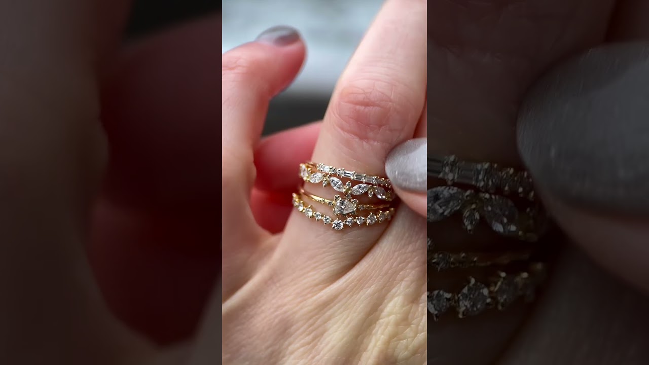 HOW TO: WEDDING BAND STACKING WITH MELANIE