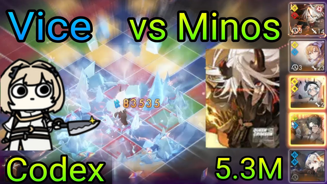 [Alchemy Stars] Vice vs Minos | Desolation Codex | 5.3M