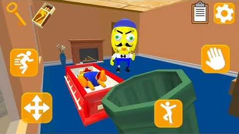 sponge neighbors escape gameplay video game iOS version