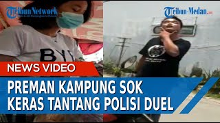 PREMAN KAMPUNG Tiap Pagi Minta Jajan Rp 2 Ribu ke Pedagang, Ngaku OKP dan Tantang Polisi Duel