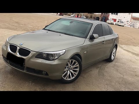 BMW e60 yağmurlu bir gecedenufaktan akmaca.