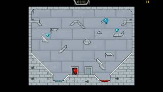 Fireboy & Watergirl in the Ice Temple   LEVEL 27