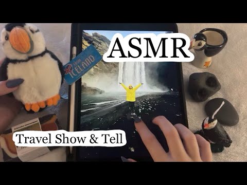 ASMR Travel Show & Tell, Screen Tapping, Whispering!