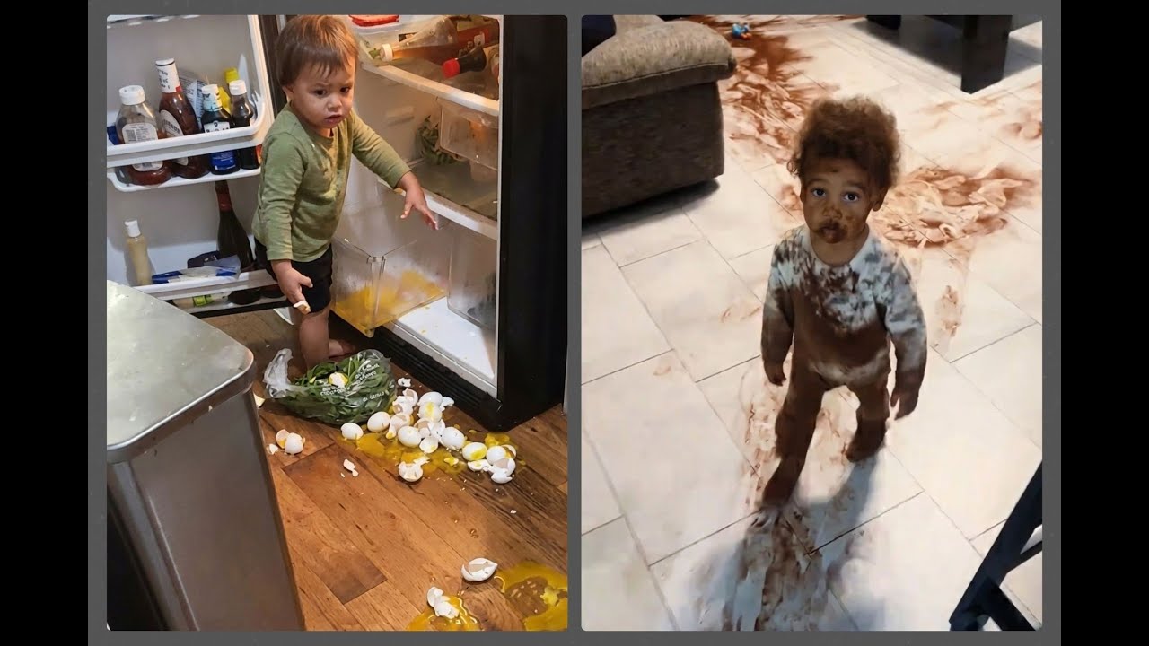 Дети превращают дом в катастрофу 😱🤣 || Когда дети играют одни, и начинается хаос 😂