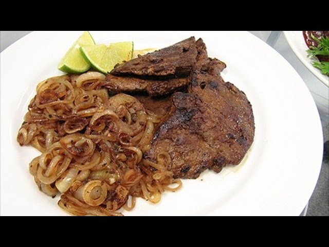 Bife de fígado, Vídeo + Receita