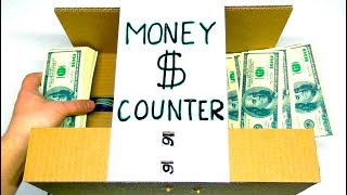 🤑 HOW TO MAKE MONEY COUNTER MACHINE from CARDBOARD | MAD HANDMADE