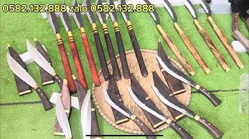 DAO ĐI RỪNG DAO MÈO DAO QUẮM GIÁ RẺ THÉP NHÍP CHUẨN 100%