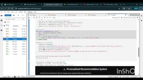 URK22CS1133 EX 4 PERSONALIZED RECOMMENDATION SYSTEM - CONTENT - BASED RECOMMENDER USING AI