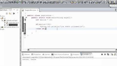 Java programavimo pamoka 14 - else if sakinys