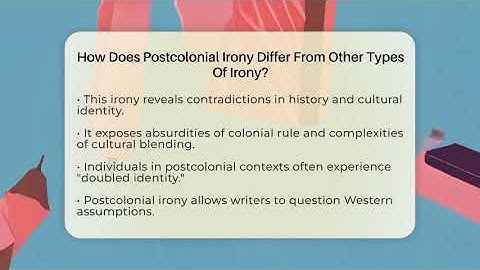 How Does Postcolonial Irony Differ From Other Types Of Irony? - The Prose Path