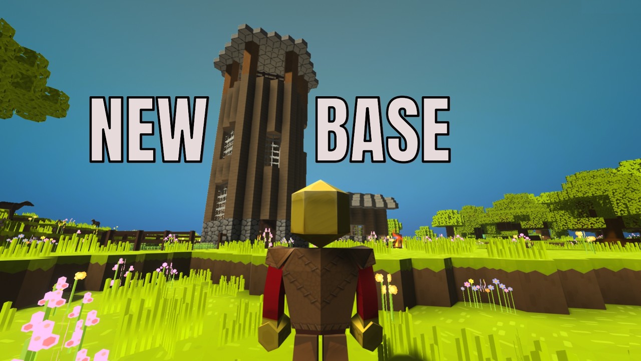 Building My Starter Base For The New Survival World - PlanetSmith - YouTube