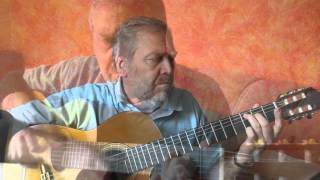 Gerhard Gschossmann - "Raindrops keep falling on my head" - (Bacherach) - fingerstyle solo guitar chords