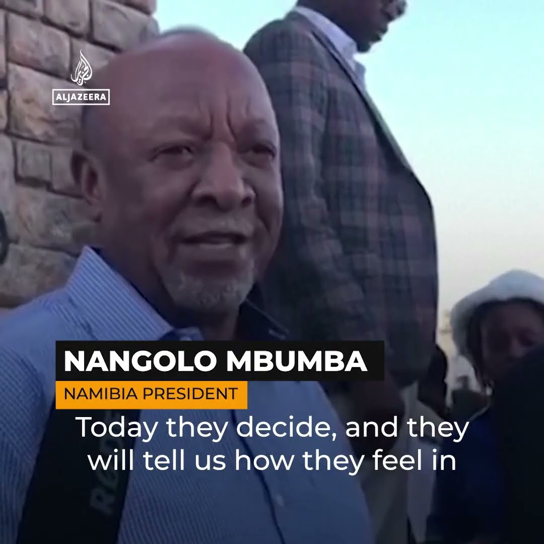 Namibians vote in contested presidential and parliamentary elections | Al Jazeera Newsfeed