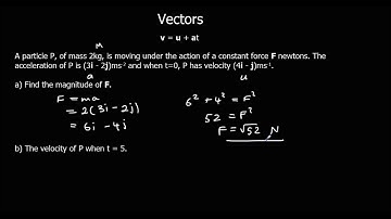 Vectors Using i and j notation