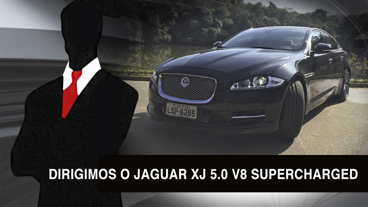 Dirigimos o Jaguar XJ 5.0 V8 Supercharged - YouTube