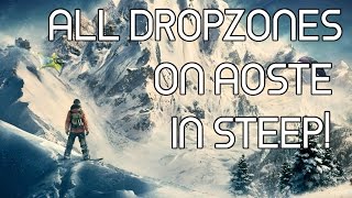 ALL DROP ZONES IN STEEP!