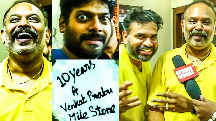 Venkat Prabhu's 10 years Celebration with Chennai 600028 Team! | US 17