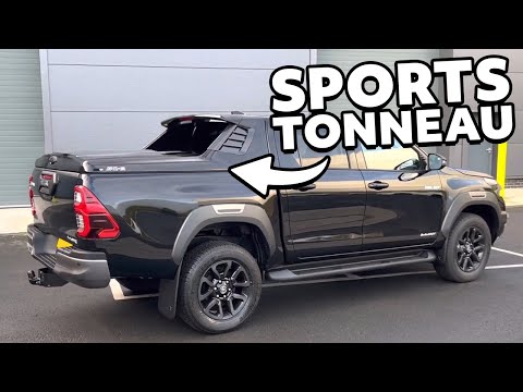 Toyota Hilux ab 2016+ Doppelkabine 762 Cover Fest zum Hochklappen