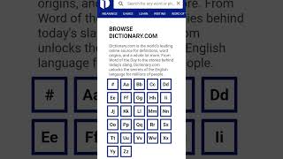 Dictionary.com is Probably the Best