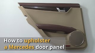 How to remove plastic rivets - Mercedes Benz door panel (1/5)