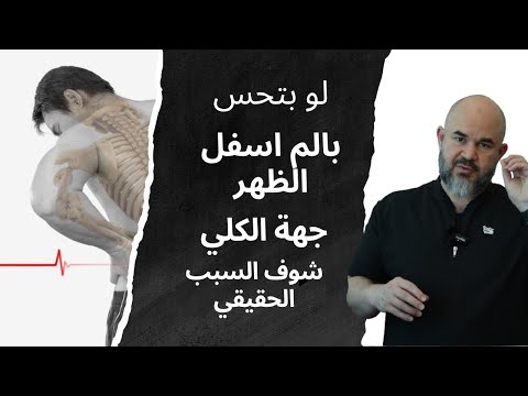 لو بتحس بألم أسفل الظهر جهة الكلى شوف السبب الحقيقي