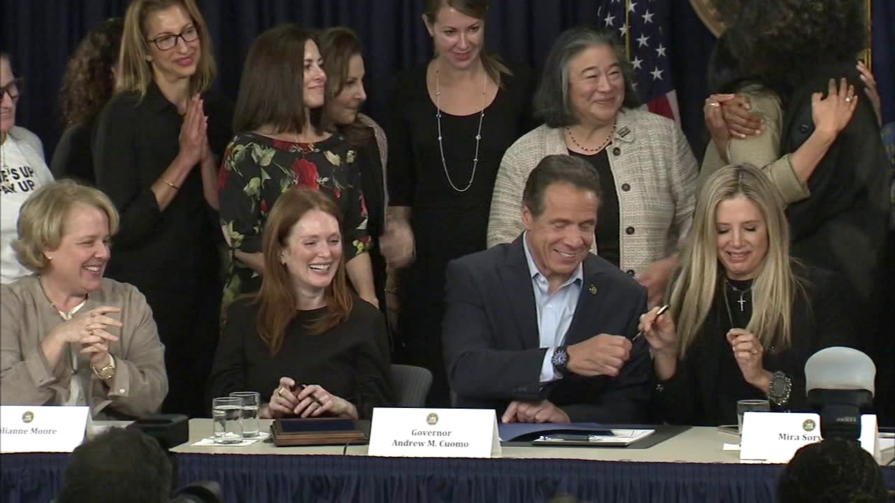 Gov. Cuomo signs bill extending statute of limitations for rape in New York state