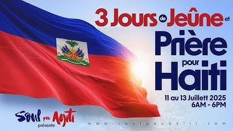 3eme Jour de Jeune | Dimanche 13 Juillet 2025