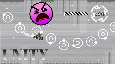 Geometry Dash - UNITY by TRIAXIS ( 3 Coin ) 100%