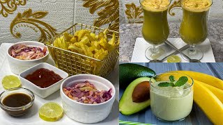 Avocado,Banana Smoothie🥑 Cabitaan Nafaqeisan Iyo Casariyo Oo Aad Umacn😋sodhawada asxbteyda🌹