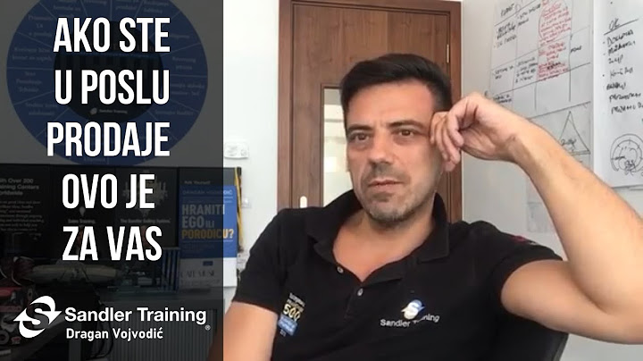 Ako ste u poslu prodaje ovo je za Vas