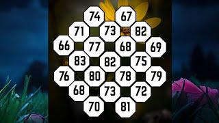 Number Search: Number Puzzle Rush! Spot It Before Others! Can You Do It? #puzzlerush #brain #quick