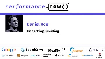 Unpacking Bundling | Daniel Roe | performance.now() 2024