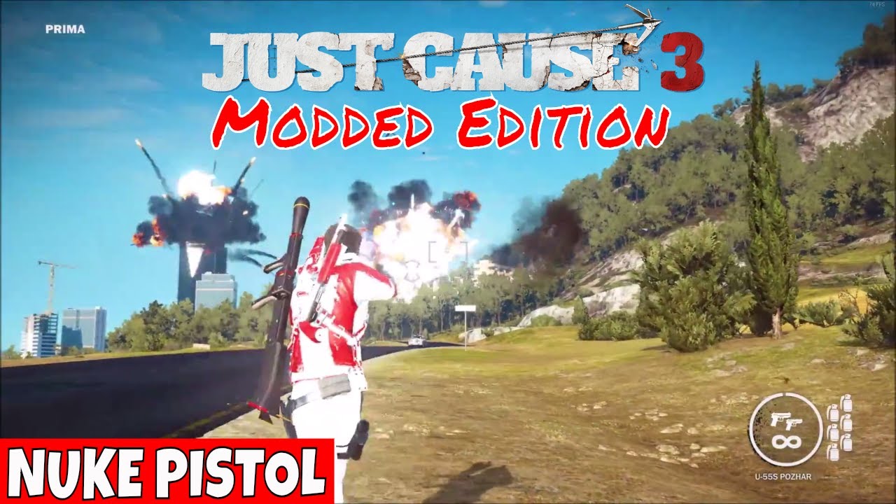 just cause 4 mods Just Cause 3 Modded Edition Nuke Pistol