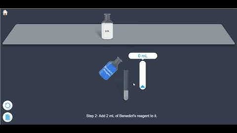Glucose- Benedicts test
