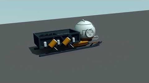 Geometric Models Labs # 2019-010 [HD] Фантастична космовантажівка