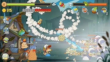 Swamp Attack - Hard Mode. Episode 6. Level 20 Gameplay Android walkthrough