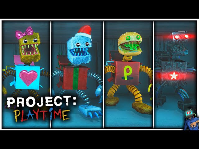 Project Playtime Phase 2 Incineration 🔥 All New Boxy Boo Skins