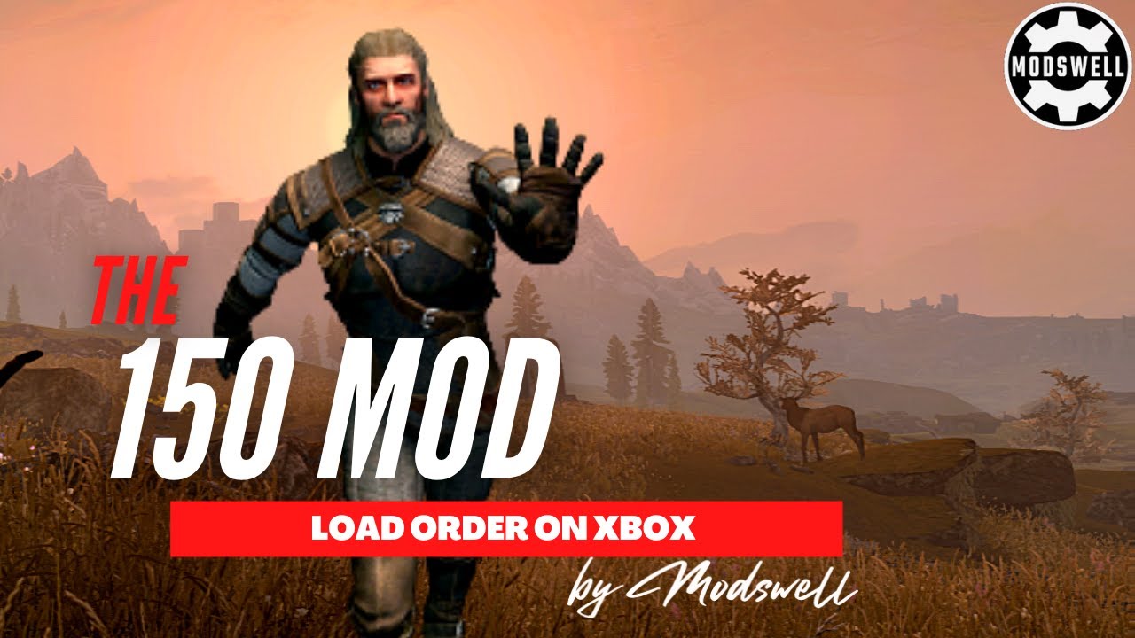 Skyrim 150 Mod Load Order On Xbox Youtube
