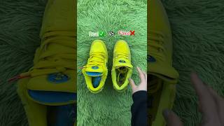 Real Vs Fake Yellow Grateful Dead Dunks 🐻 #sneakerhead #sneakers #viral