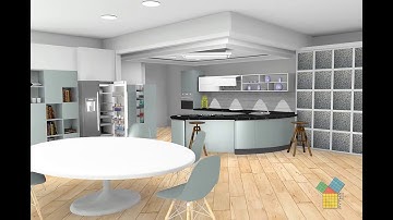 Pytha Curve Kitchen Animation